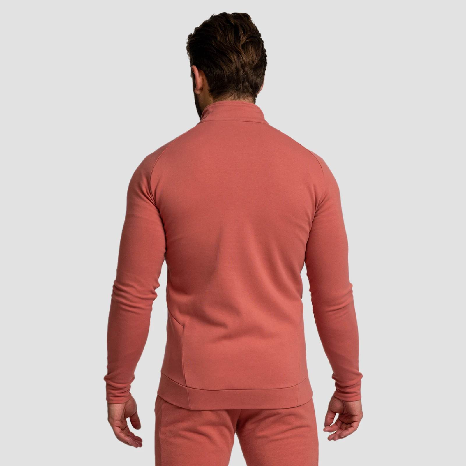 GymBeam Limitless Zip Up Hoodie Cinnamon · záber 3