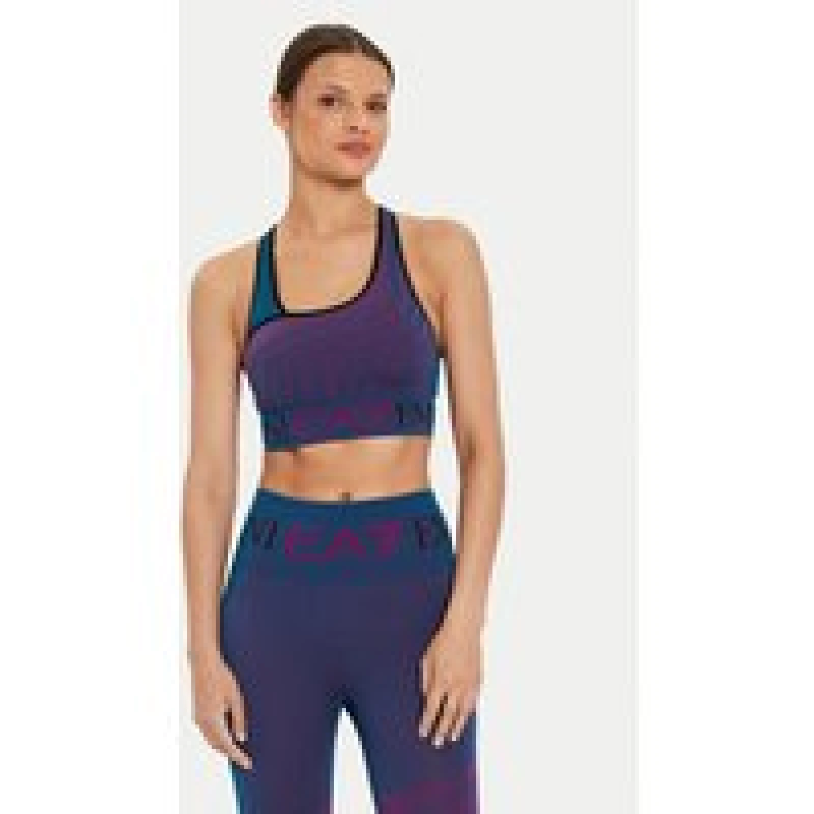 EA7 Emporio Armani Sportski grudnjak 6DTH51 TJDGZ 2519 Šarena · záber 1