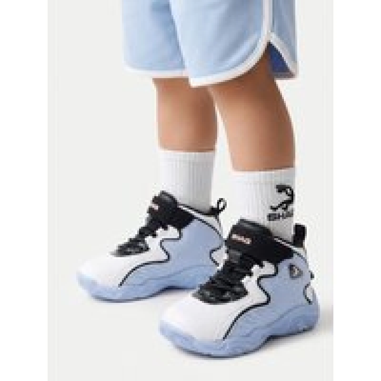 Košarkaška obuća SHAQ SHAQ-EO-DEVASTATOR 3.0 AQ95078T-WL Svijetlo plava · záber 1