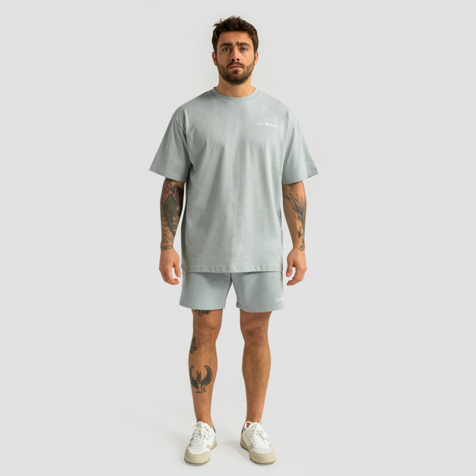 GymBeam Limitless Oversized T-shirt Eucalypt · záber 5
