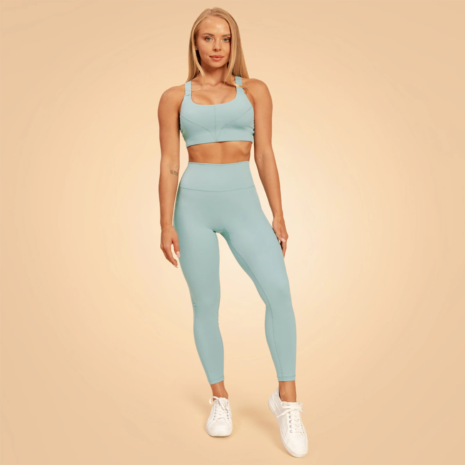 BeastPink Women‘s Sense Leggings Storm Blue · záber 5