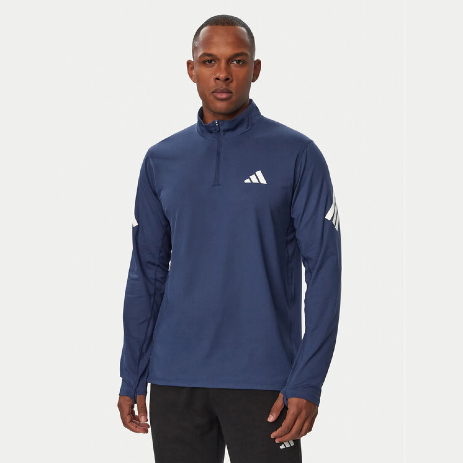 adidas Tehnička majica dugih rukava Adi365 Iconic KR5521 Plava Regular Fit - Veličina: M | Boja: modrá | Dobna skupina: Odrasli | Spol: Muško · záber 2
