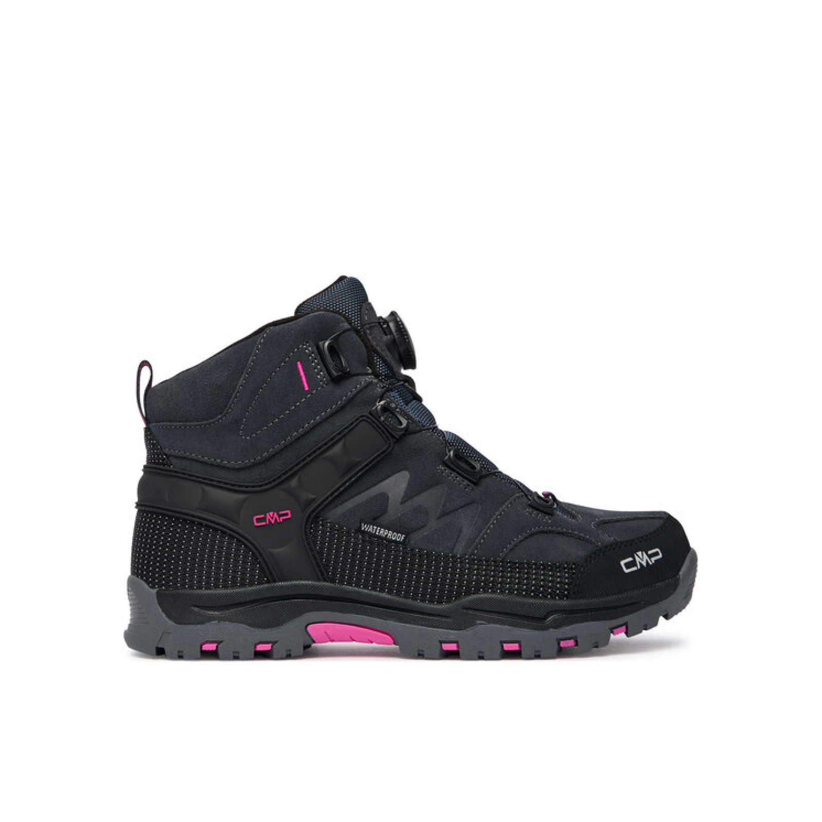 CMP Trekking Kiruna Mid FitGo Fleece Wp 3Q57894J Crna · záber 2