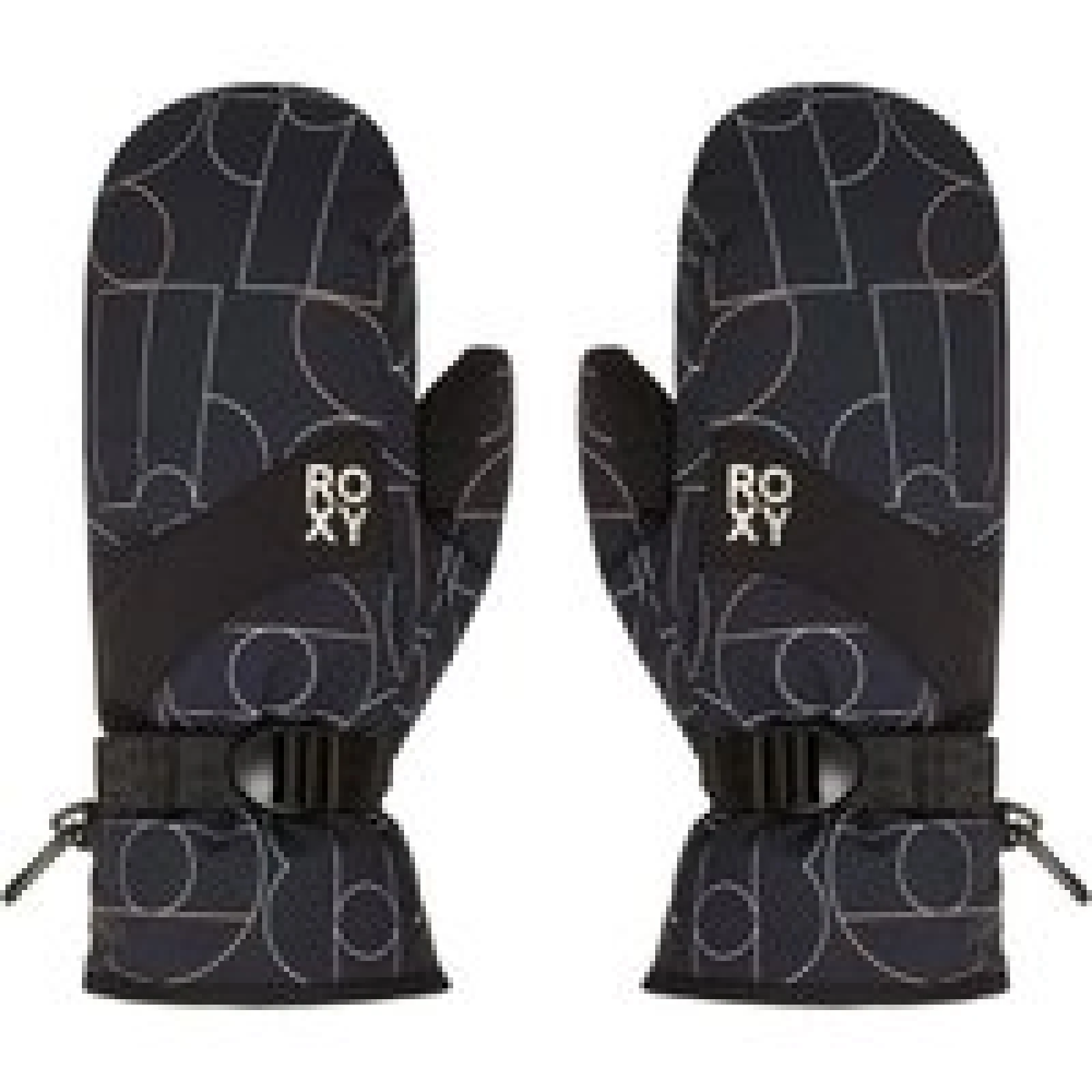 Skijaške rukavice Roxy Jetty Mitt ERJHN03266 Crna · záber 1