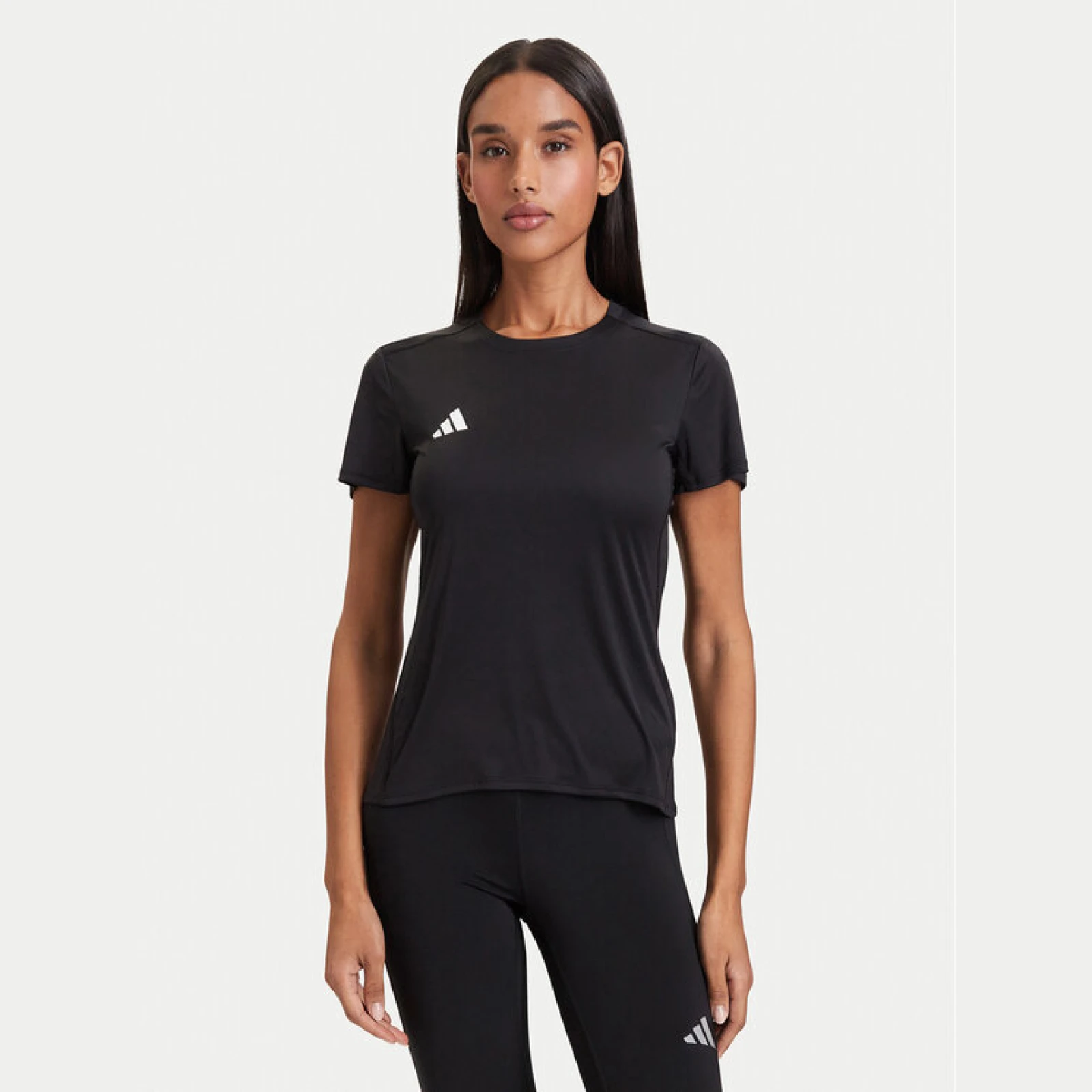 adidas Tehnička majica Adizero Essentials Running IN1172 Crna Slim Fit · záber 2