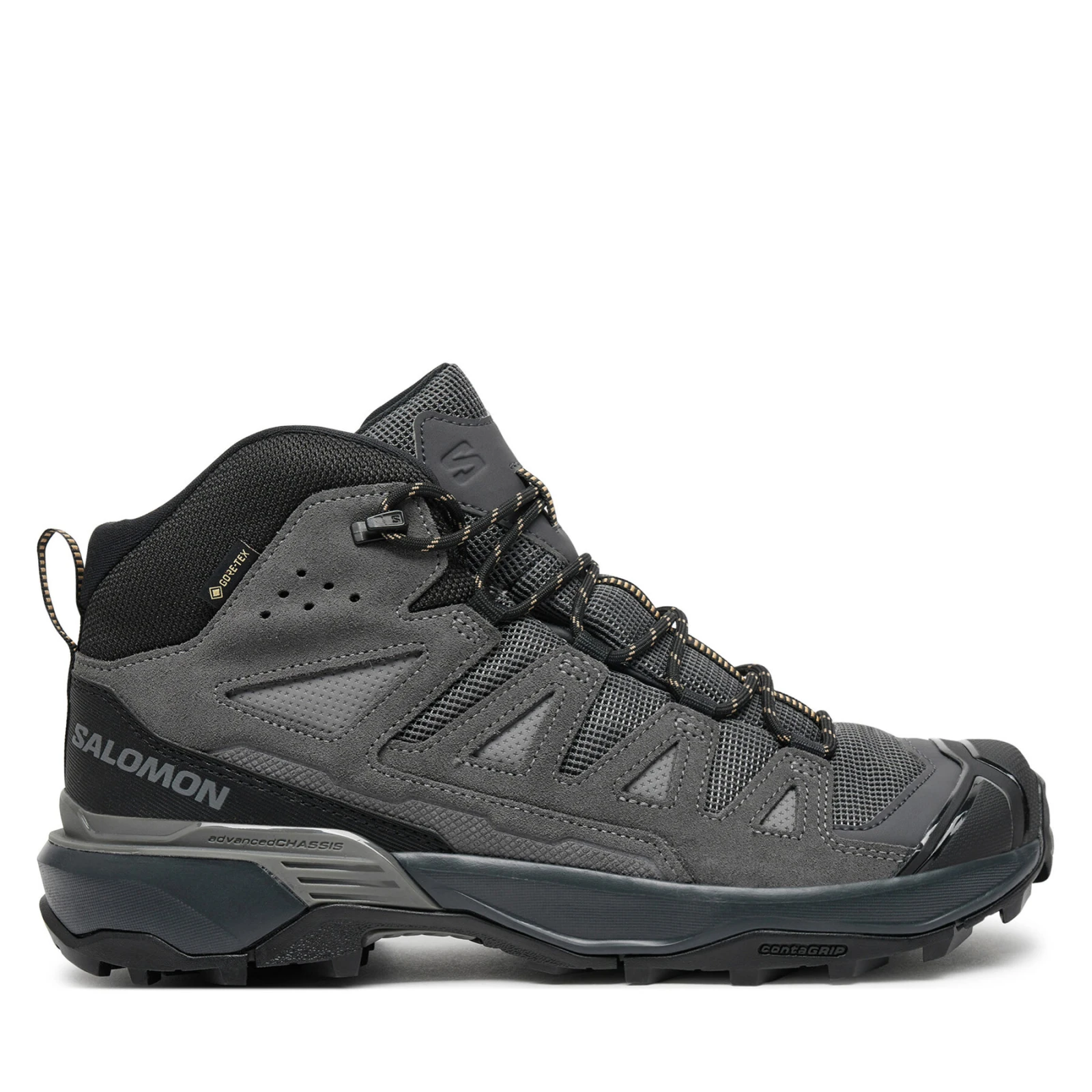 Trekking Salomon X Ultra 360 Leather Mid Gore-Tex L47570800 Crna - Veličina: 45 ⅓ | Boja: čierna | Dobna skupina: Odrasli | Spol: Muško · záber 2