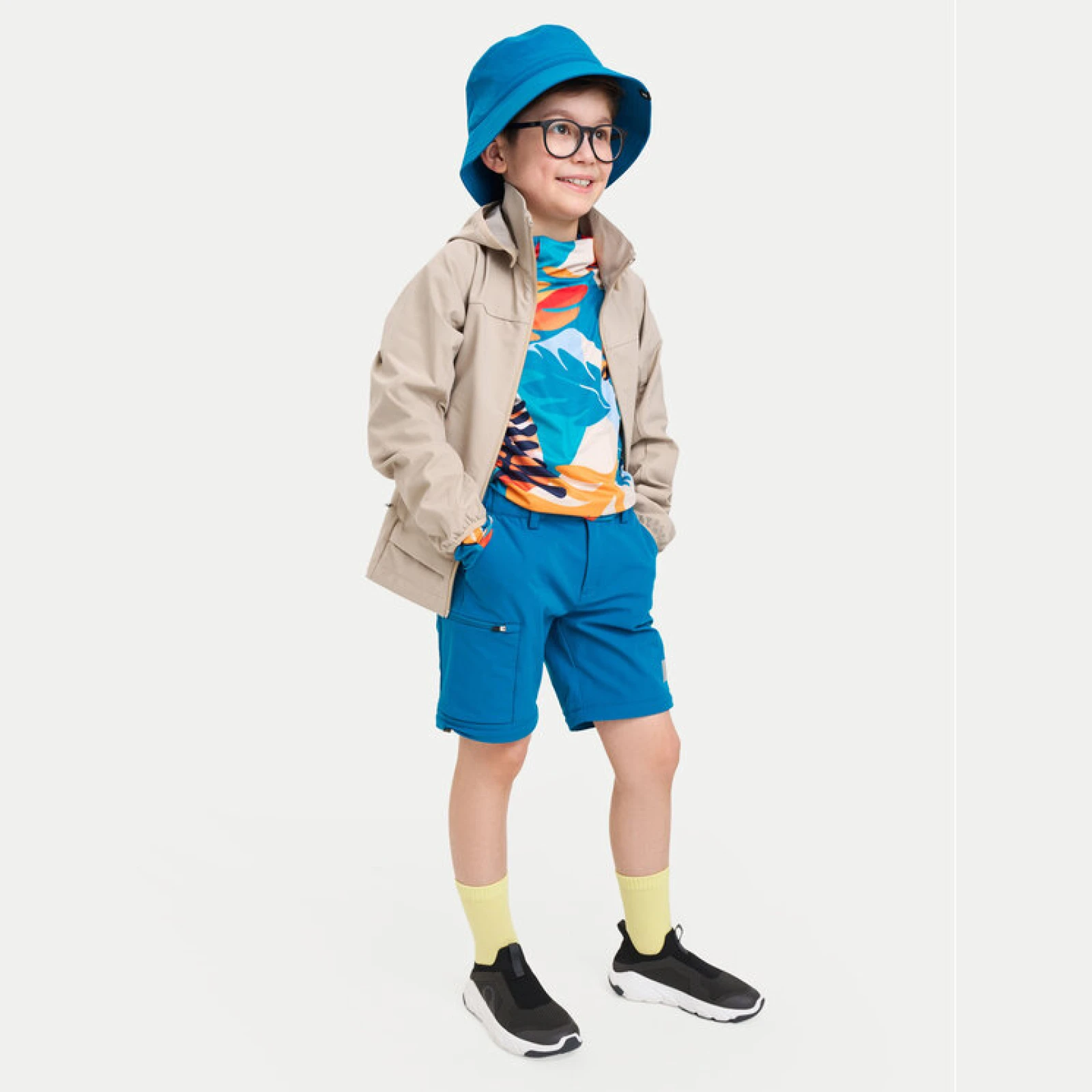 Reima Outdoor jakna Puruton 5100376A Bež Regular Fit - Veličina: 116 | Boja: béžová | Dobna skupina: Odrasli | Spol: Dječje · záber 2