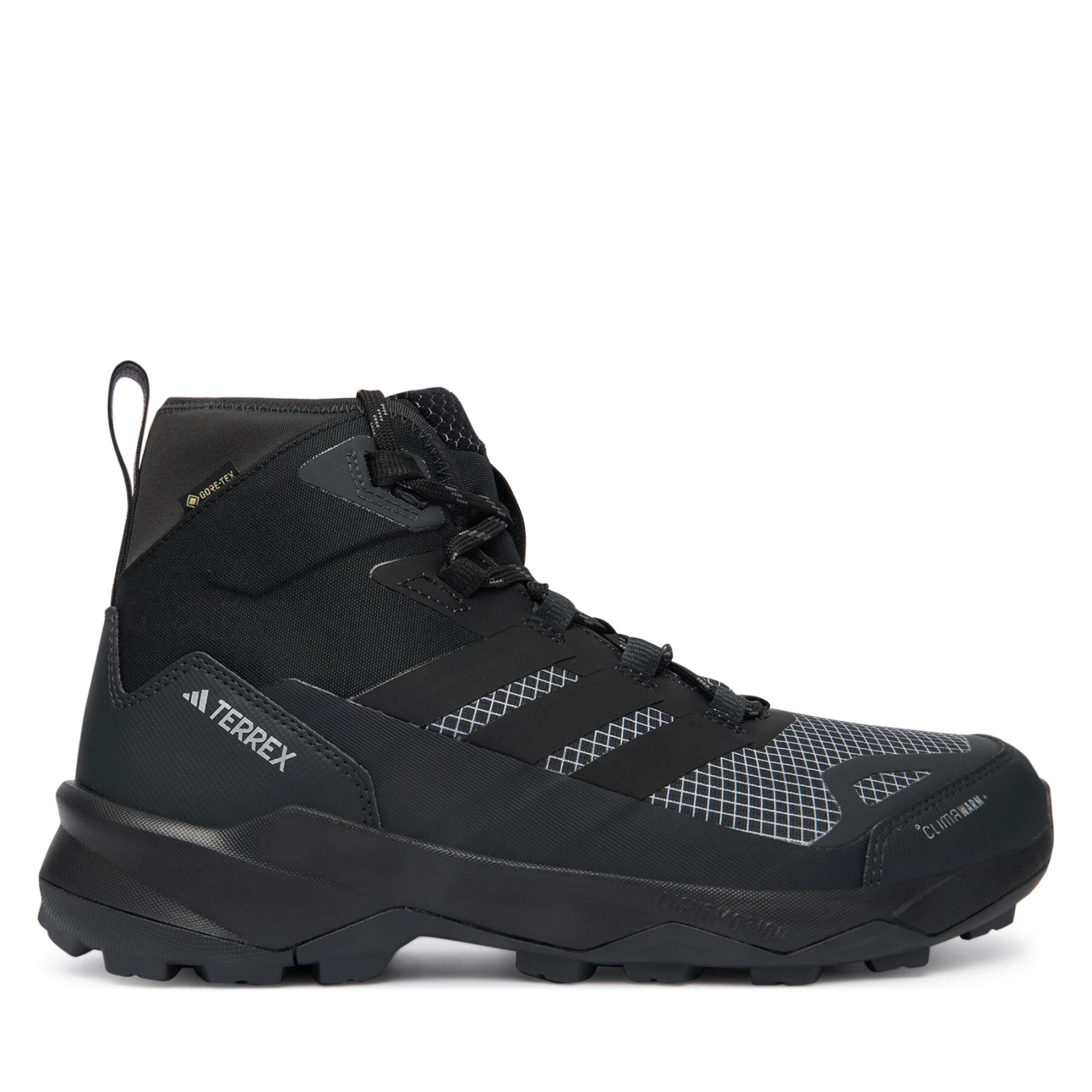 Trekking adidas Terrex Skychaser AX5 Mid GORE-TEX CLIMAWARM+ JQ2205 Crna - Veličina: 42 | Boja: čierna | Dobna skupina: Odrasli | Spol: Muško · záber 2