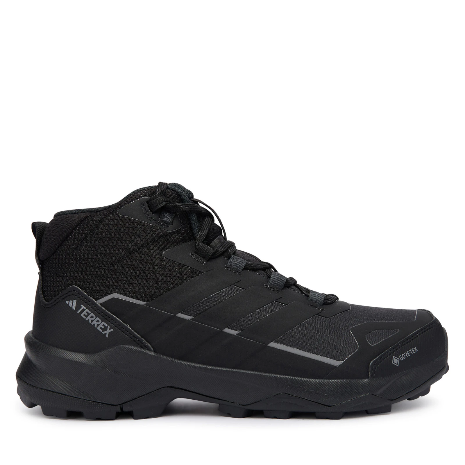 Trekking adidas Terrex Skychaser AX5 Mid GORE-TEX JQ2207 Crna - Veličina: 42 | Boja: čierna | Dobna skupina: Odrasli | Spol: Muško · záber 2