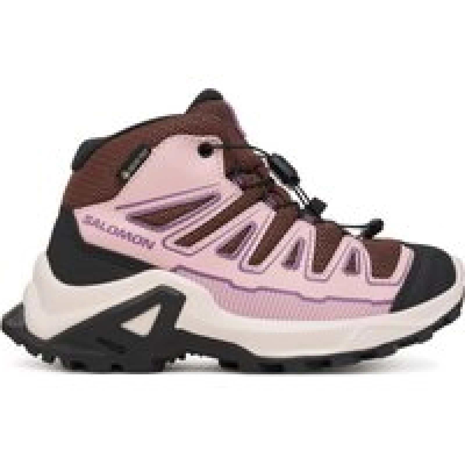 Trekking Salomon X Ultra Mid Gtx L49109500 Tamnocrvena - Veličina: 29 | Dobna skupina: Odrasli | Spol: Žensko · záber 1