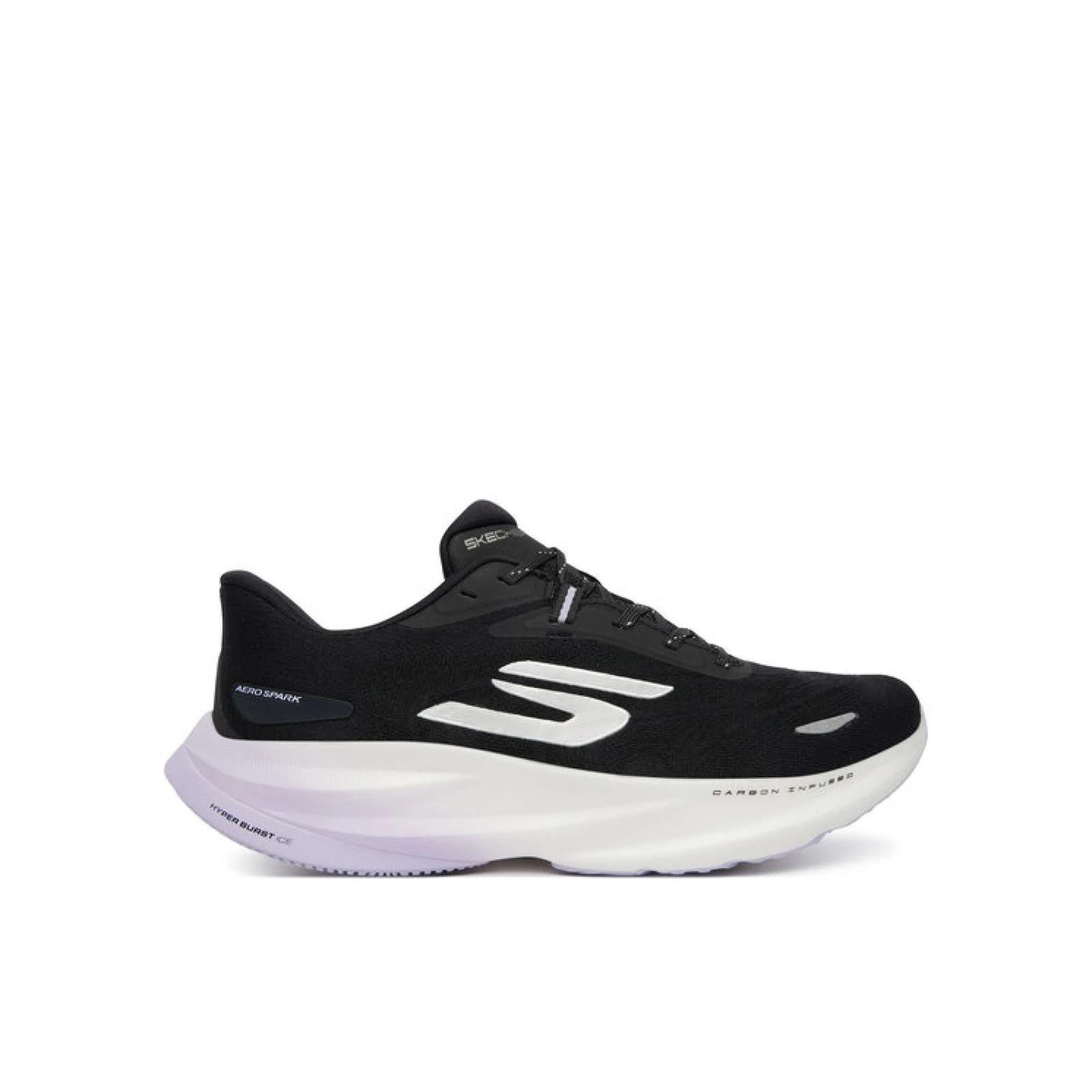 Skechers Tenisice za trčanje Aero Spark 172200/BKPR Crna · záber 2