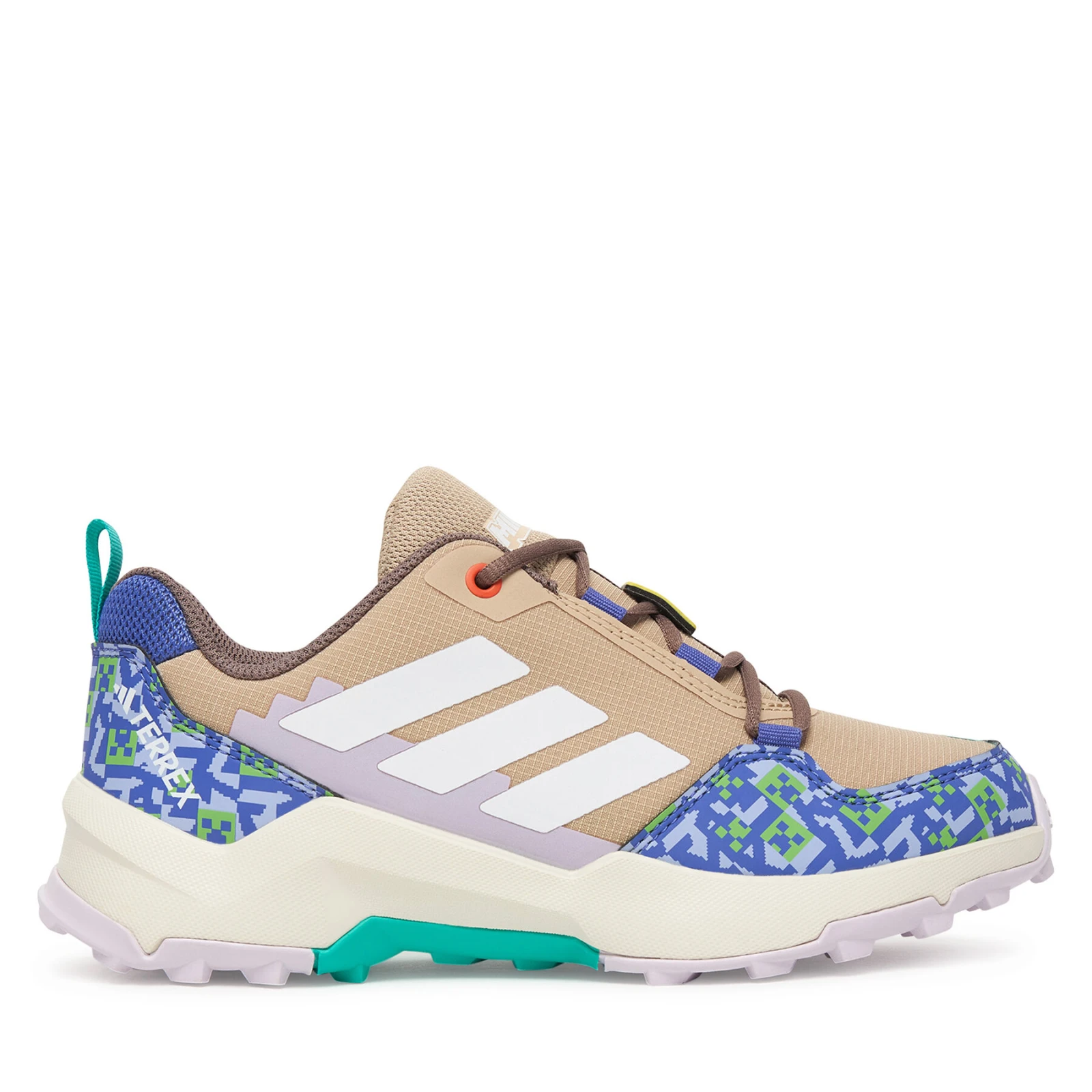 Trekking adidas Minecraft Terrex Ax4R Hiking JR1298 Bež · záber 2