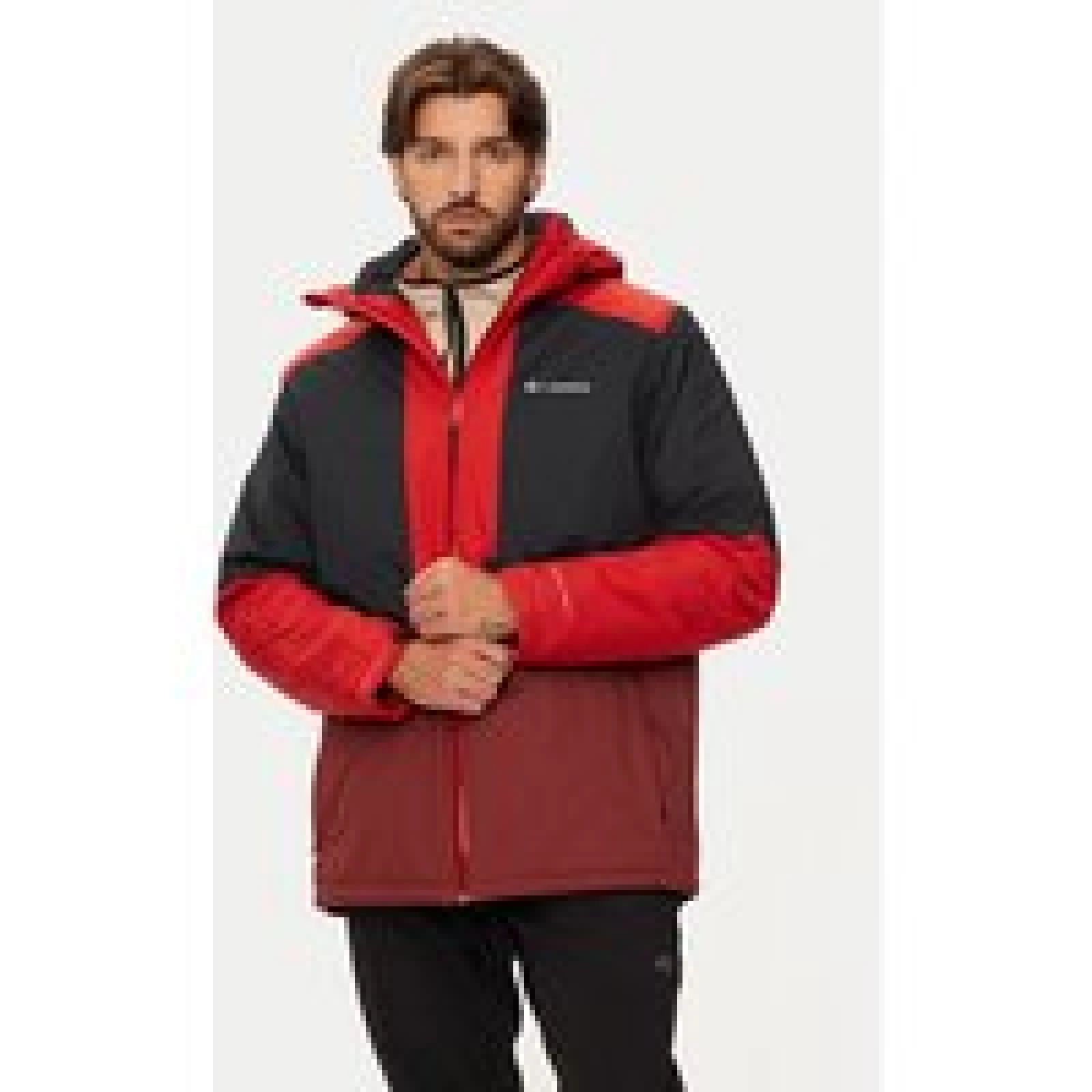 Columbia Outdoor jakna Point Park™ II 2089474 Crna Regular Fit - Veličina: S | Boja: červená | Dobna skupina: Odrasli | Spol: Muško · záber 1