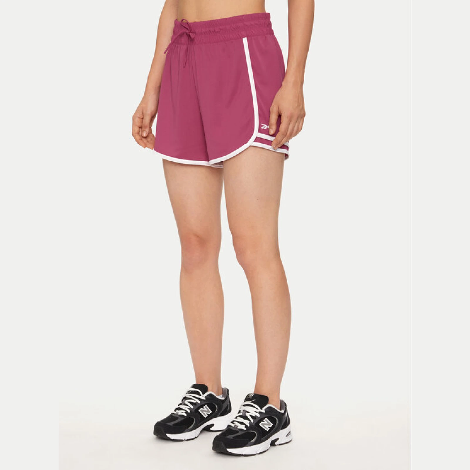Reebok Sportske kratke hlače Id Train Knit Short 100022497 Ružičasta Regular Fit - Veličina: S | Boja: ružová | Dobna skupina: Odrasli | Spol: Žensko · záber 2
