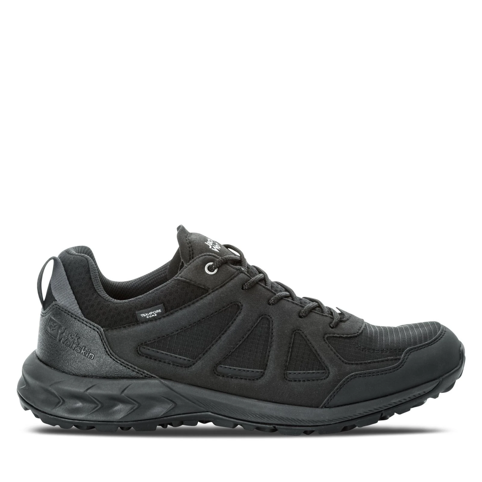Trekking Jack Wolfskin Woodland 2 Texapore Low 4051271 Crna · záber 2