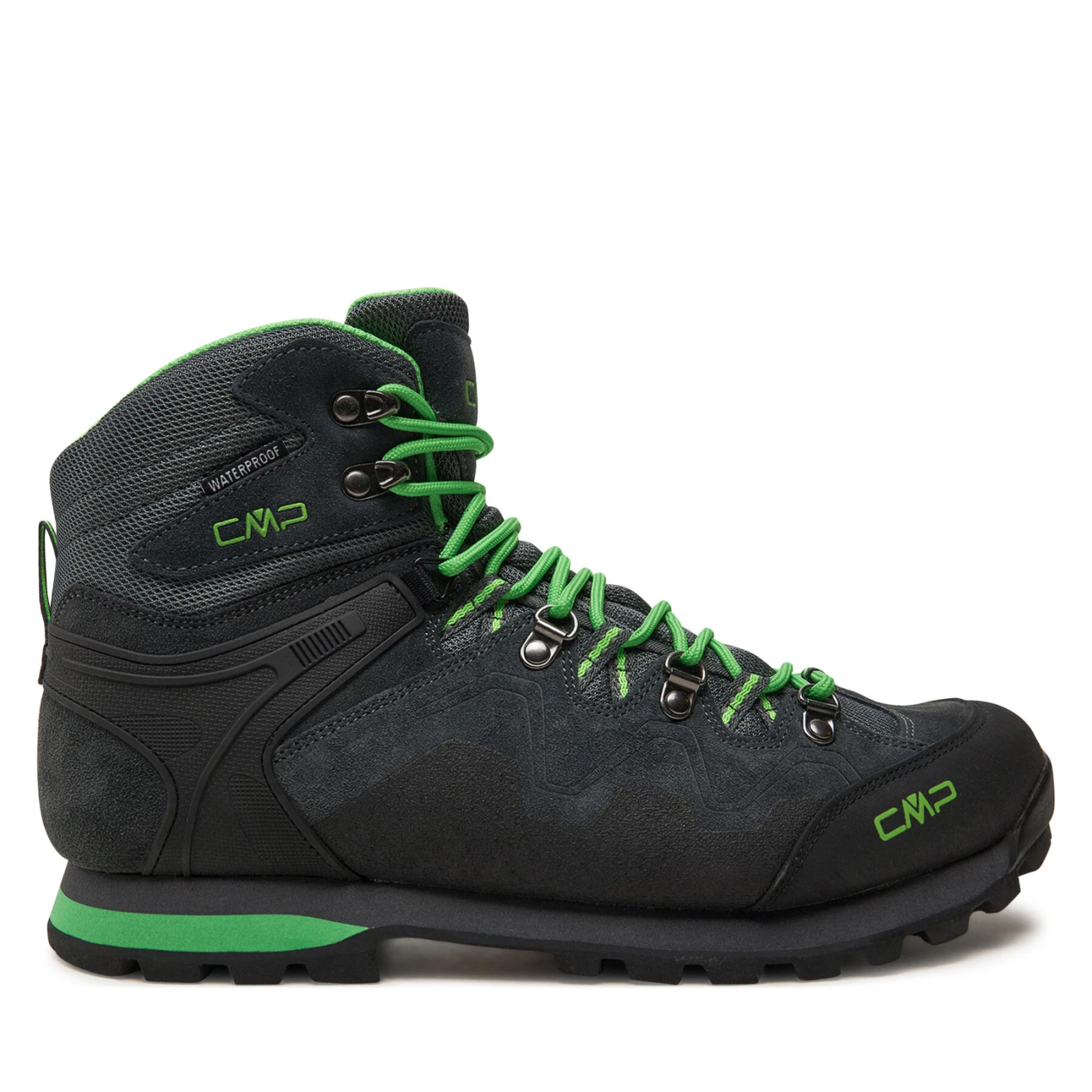 CMP Trekking Athunis Mid Trekking Shoes Wp 31Q4977 Siva - Veličina: 40 | Boja: sivá | Dobna skupina: Odrasli | Spol: Muško · záber 2