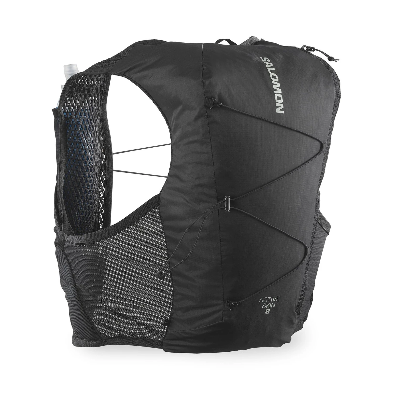 Prsluk za trčanje Salomon Active Skin 8 LC2177800 Crna - Veličina: L | Boja: čierna | Dobna skupina: Odrasli | Spol: Unisex · záber 2
