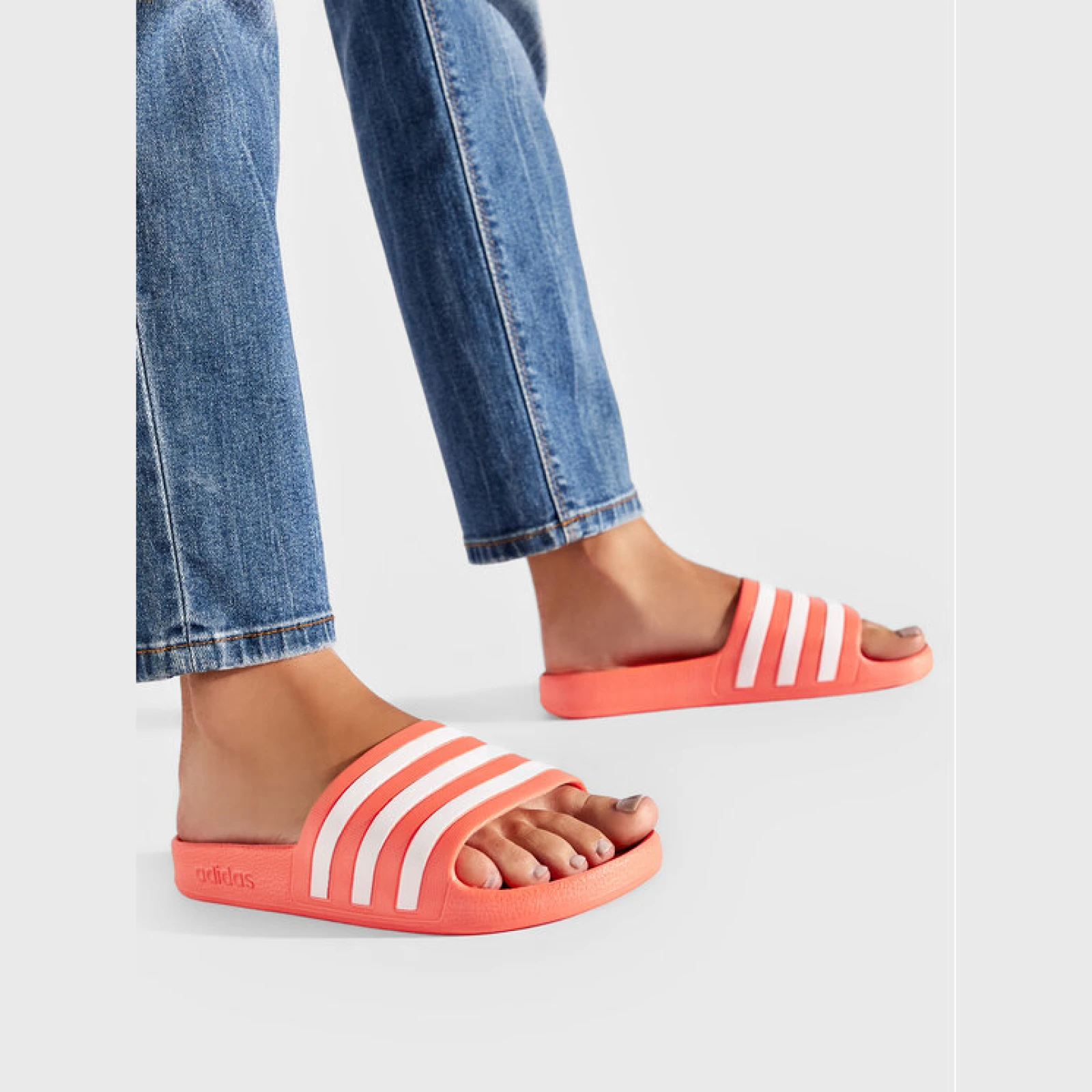 adidas Natikače Adilette Aqua GZ5235 Narančasta - Veličina: 44,5 | Boja: oranžová | Dobna skupina: Odrasli | Spol: Unisex · záber 4