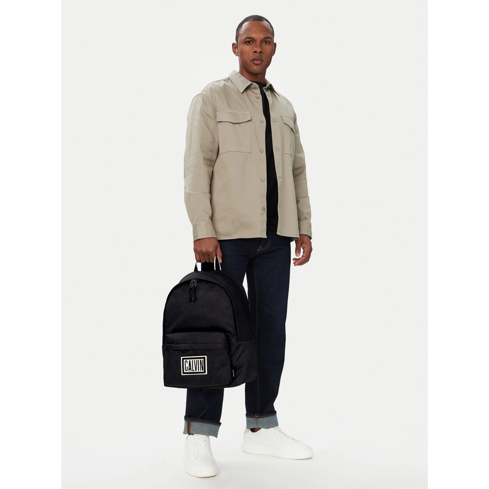 Ruksak Calvin Klein Ssnl Graphic Backpack LV04D3626G Crna · záber 2