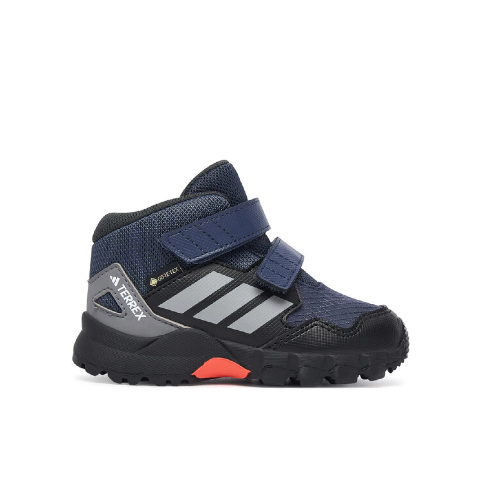 adidas Trekking Terrex Skychaser Mid Gore-Tex Hiking Shoes Kids JR4056 Tamnoplava - Veličina: 22 | Boja: modrá | Dobna skupina: Odrasli | Spol: Dječje · záber 2