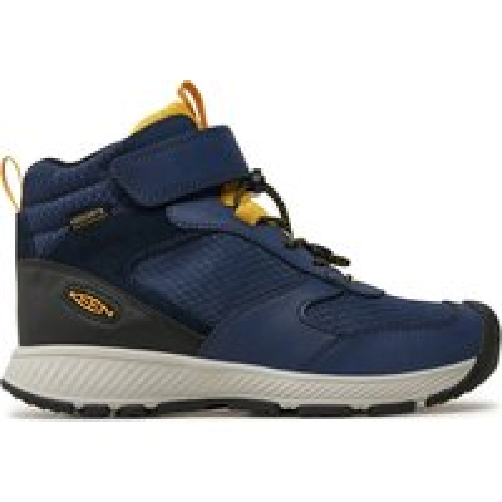 Trekking Keen Skua Mid Wp 1029543 Tamnoplava - Veličina: 37 | Boja: modrá | Dobna skupina: Odrasli | Spol: Muško · záber 1