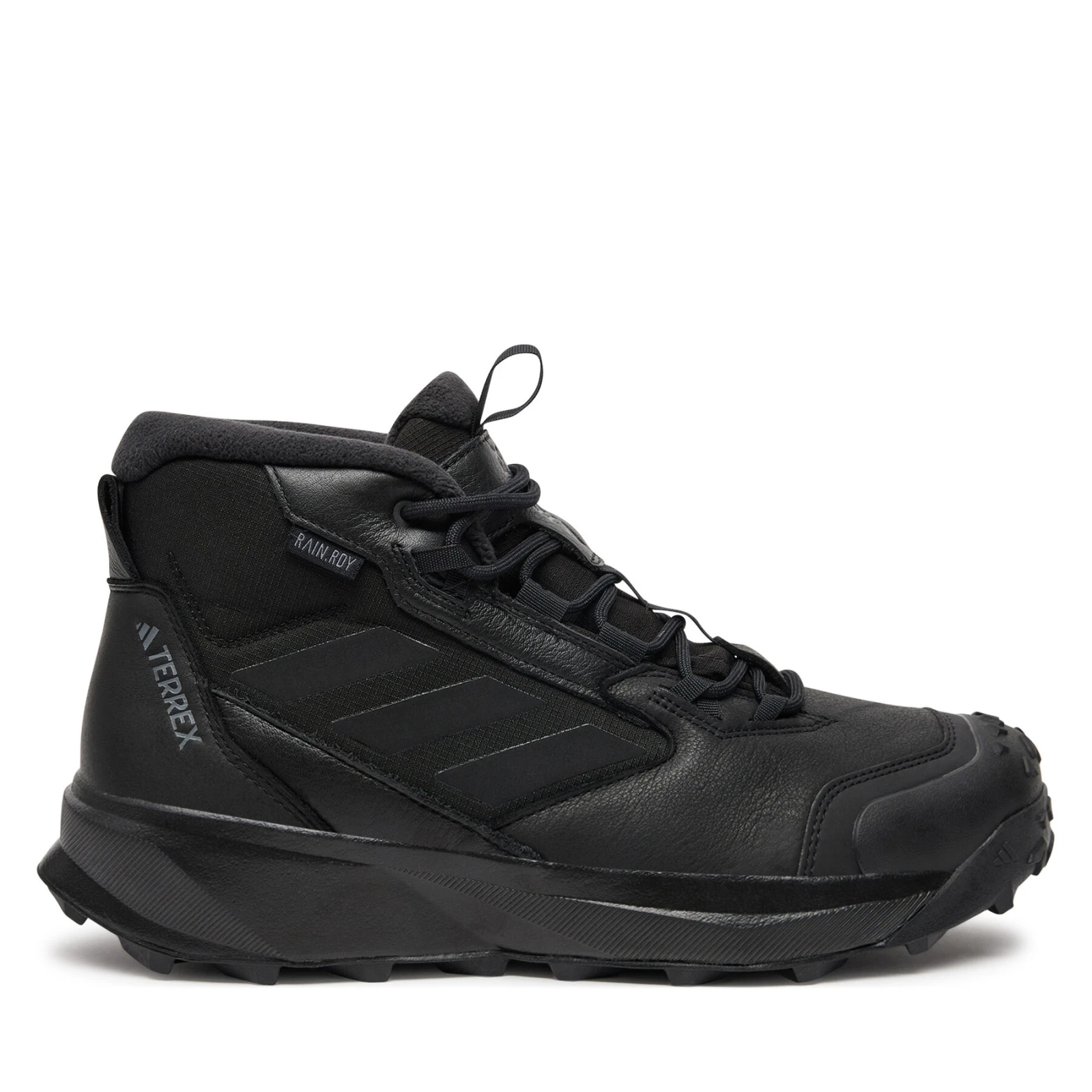 Trekking adidas Terrex Winter Boot Mid Leather ID2859 Crna - Veličina: 41 ⅓ | Boja: čierna | Dobna skupina: Odrasli | Spol: Muško · záber 2