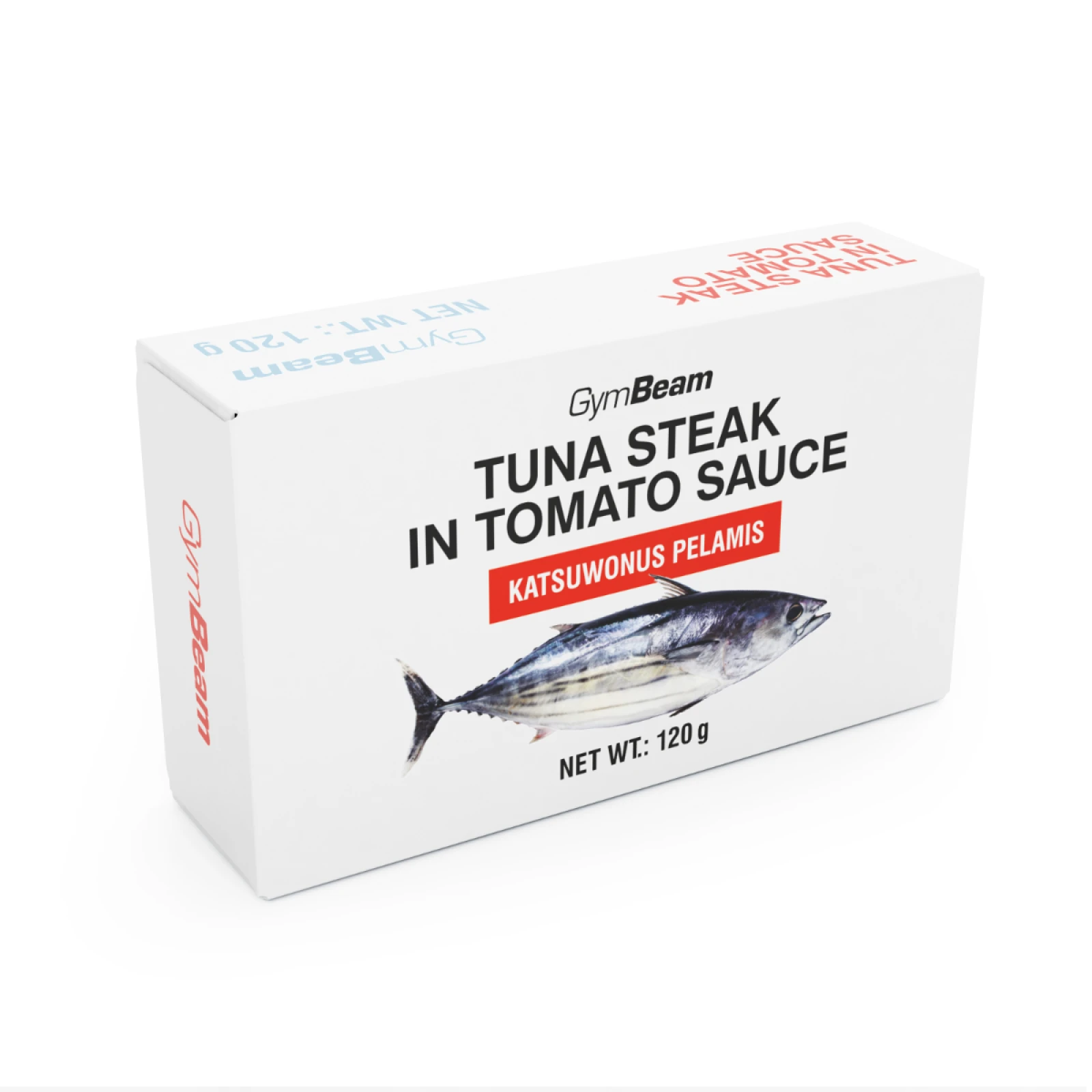 GymBeam Tuna steak in tomato sauce - Dobna skupina: Odrasli | Težina: 0,15 g | Pakiranje: 120 g · záber 2