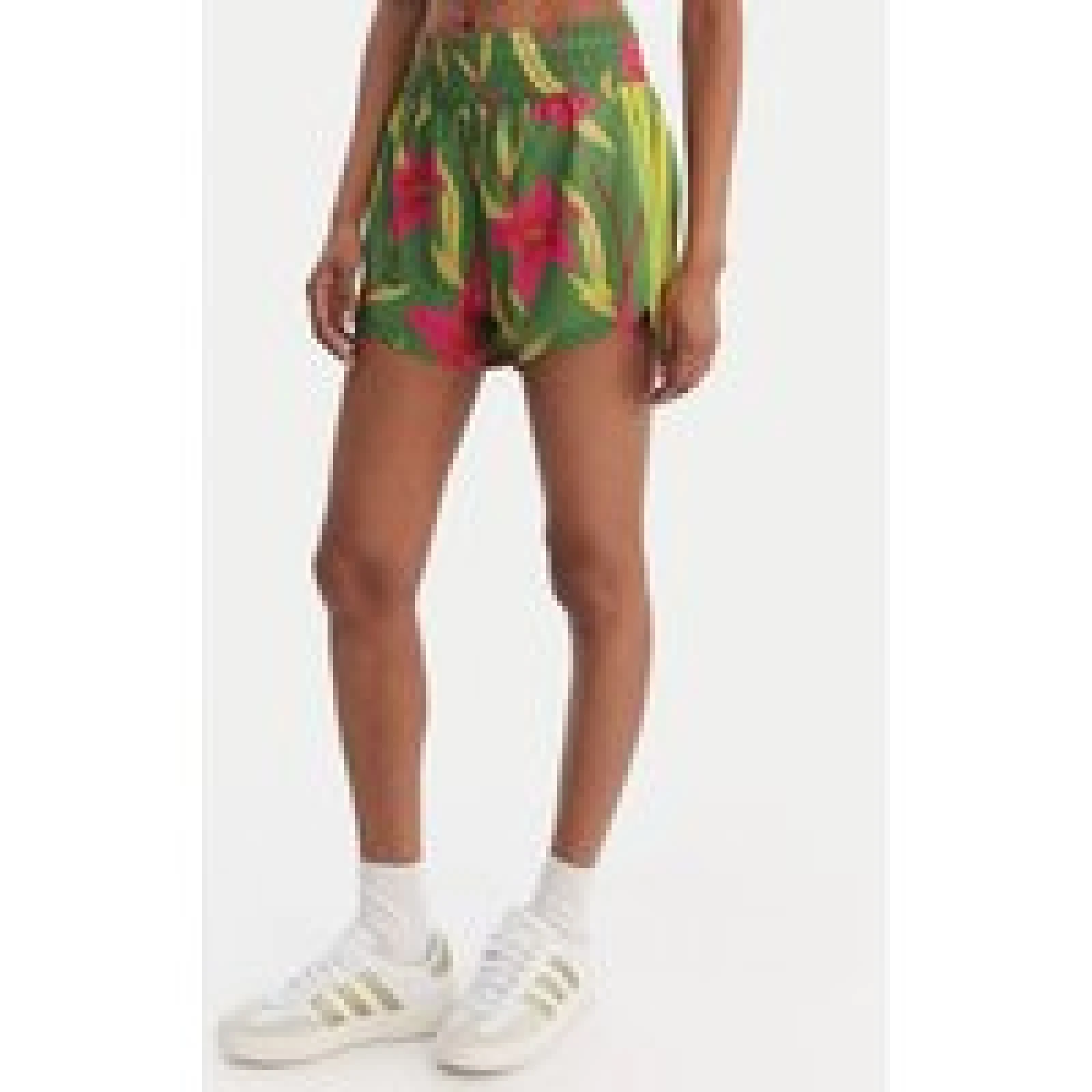 adidas Sportske kratke hlače Farm Rio Pacer KD4624 Zelena Loose Fit · záber 1