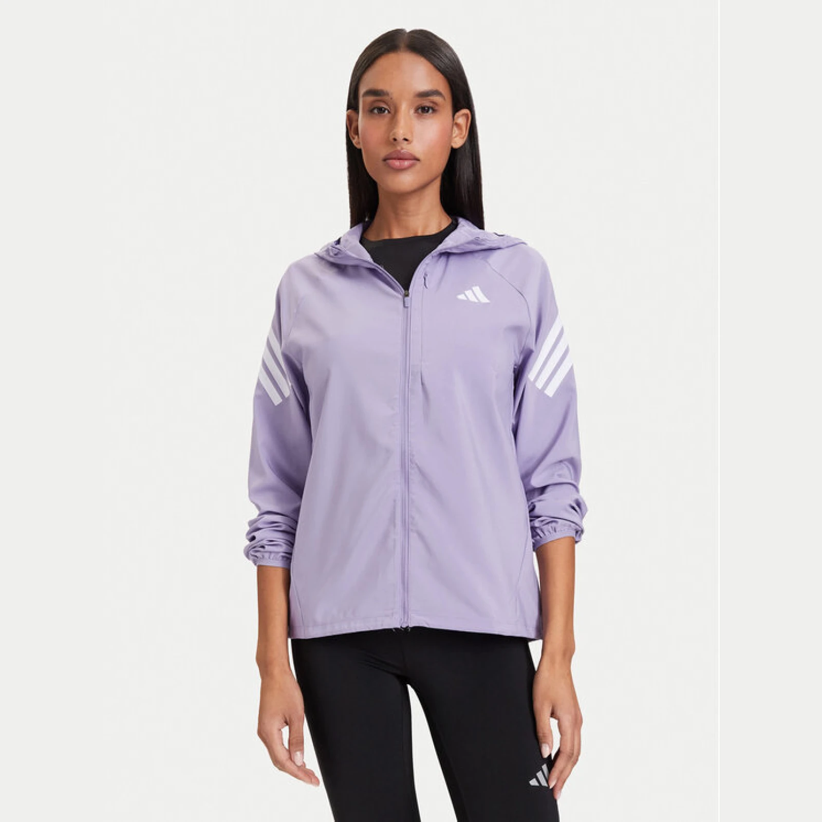 adidas Jakna za trčanje Adi365 Iconic KY2652 Ljubičasta Regular Fit · záber 2