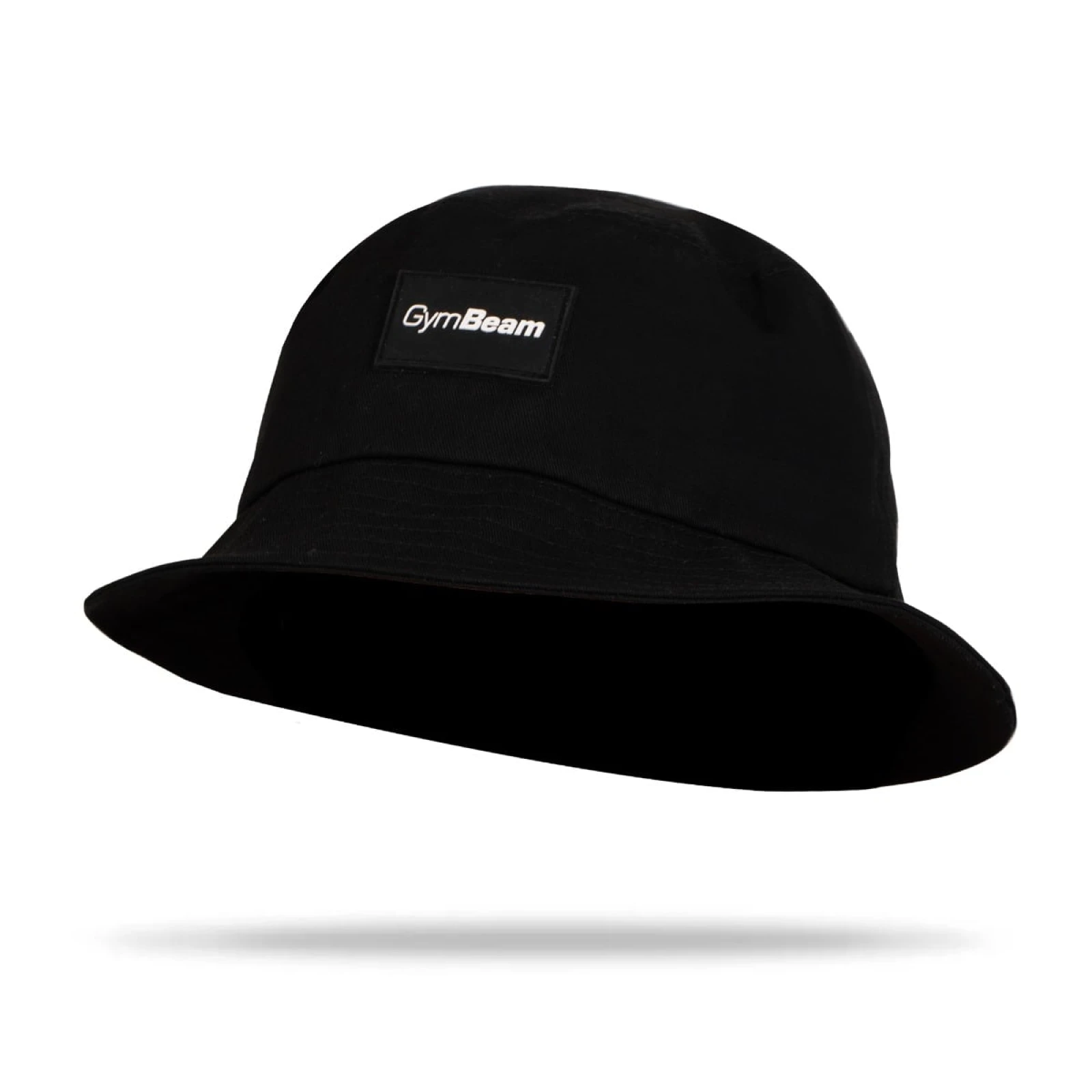 GymBeam Bucket Hat Black - Veličina: S-M | Boja: čierna | Dobna skupina: Odrasli | Težina: 0,08 g | Pakiranje: 100 · záber 1