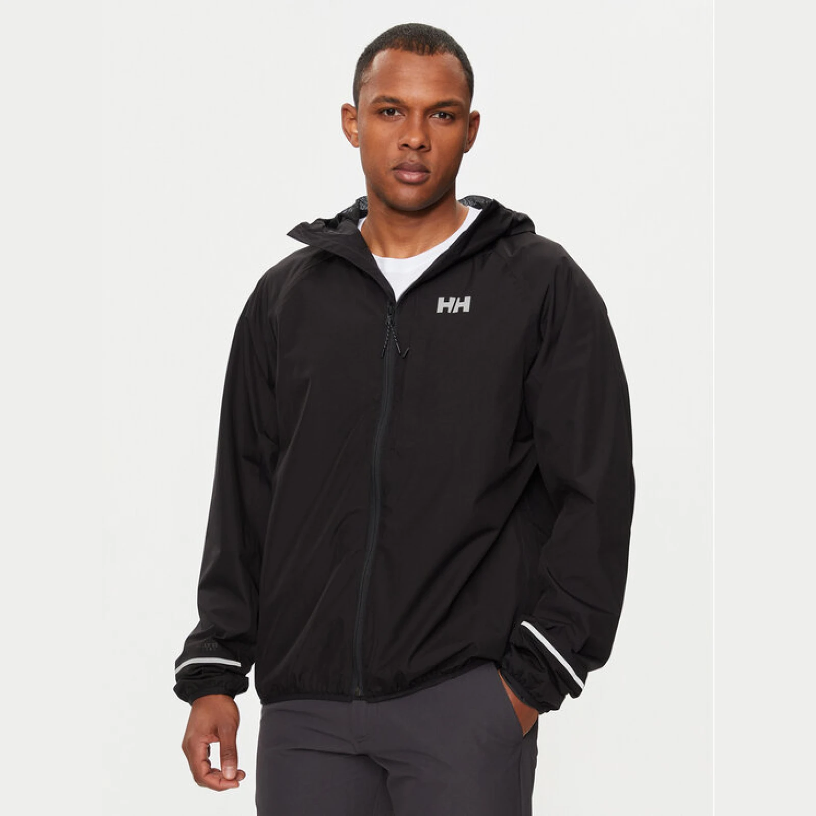 Helly Hansen Vodootporna jakna Fast Hellytech Jacket 53974 Crna Regular Fit · záber 2