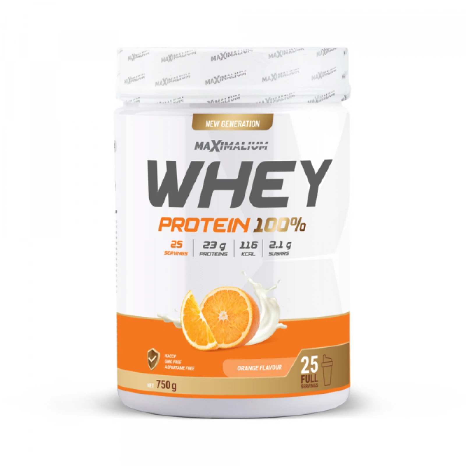 100 % Whey protein naranča 750g (25 doza) · záber 1
