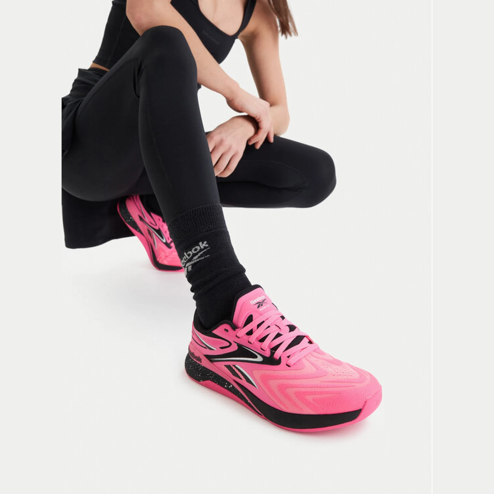 Reebok Obuća za teretanu EO-NANO X5 EDGE 100244436 Ružičasta · záber 2