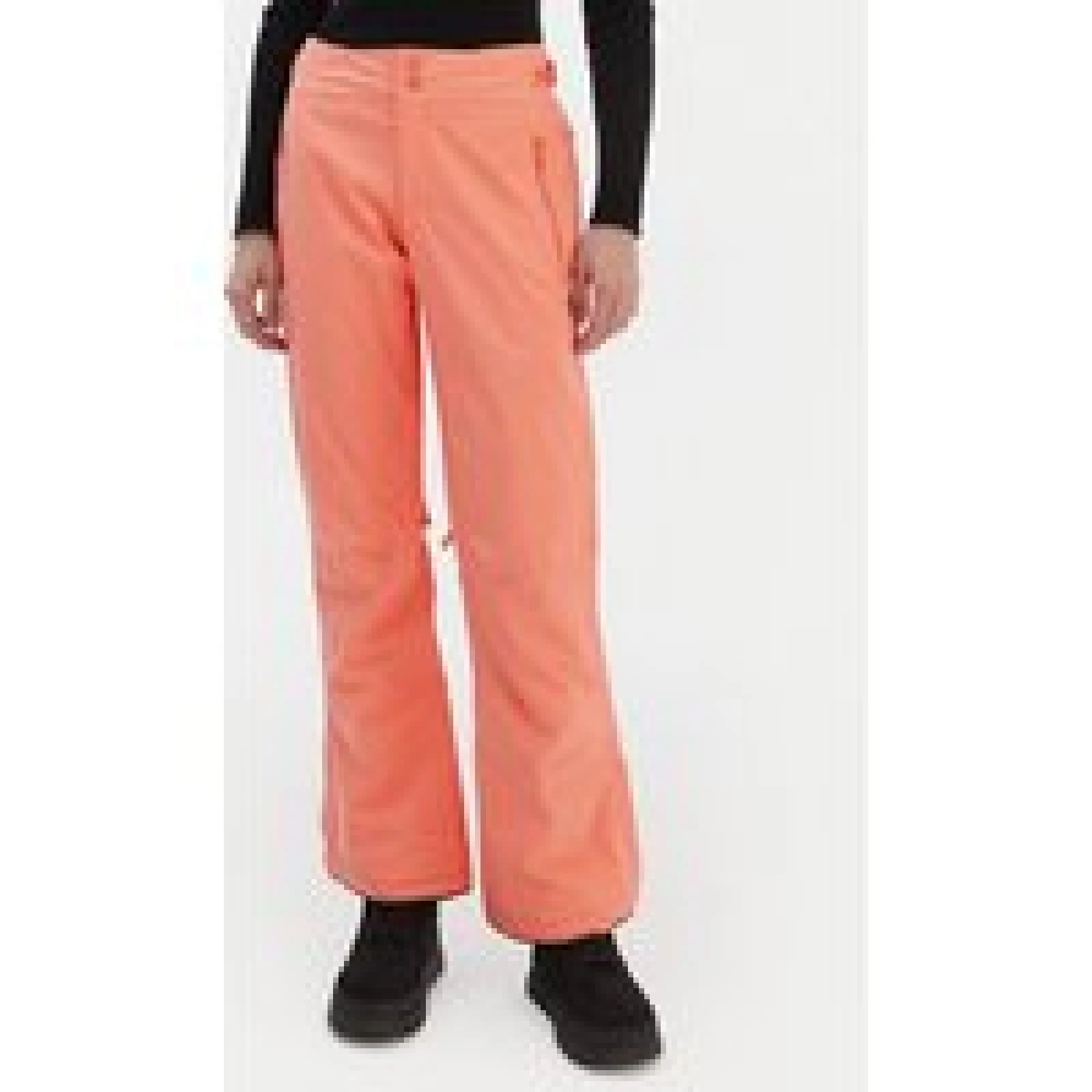 Roxy Skijaške hlače Alpine Ridge ERJTP03297 Koraljna Straight Fit · záber 1