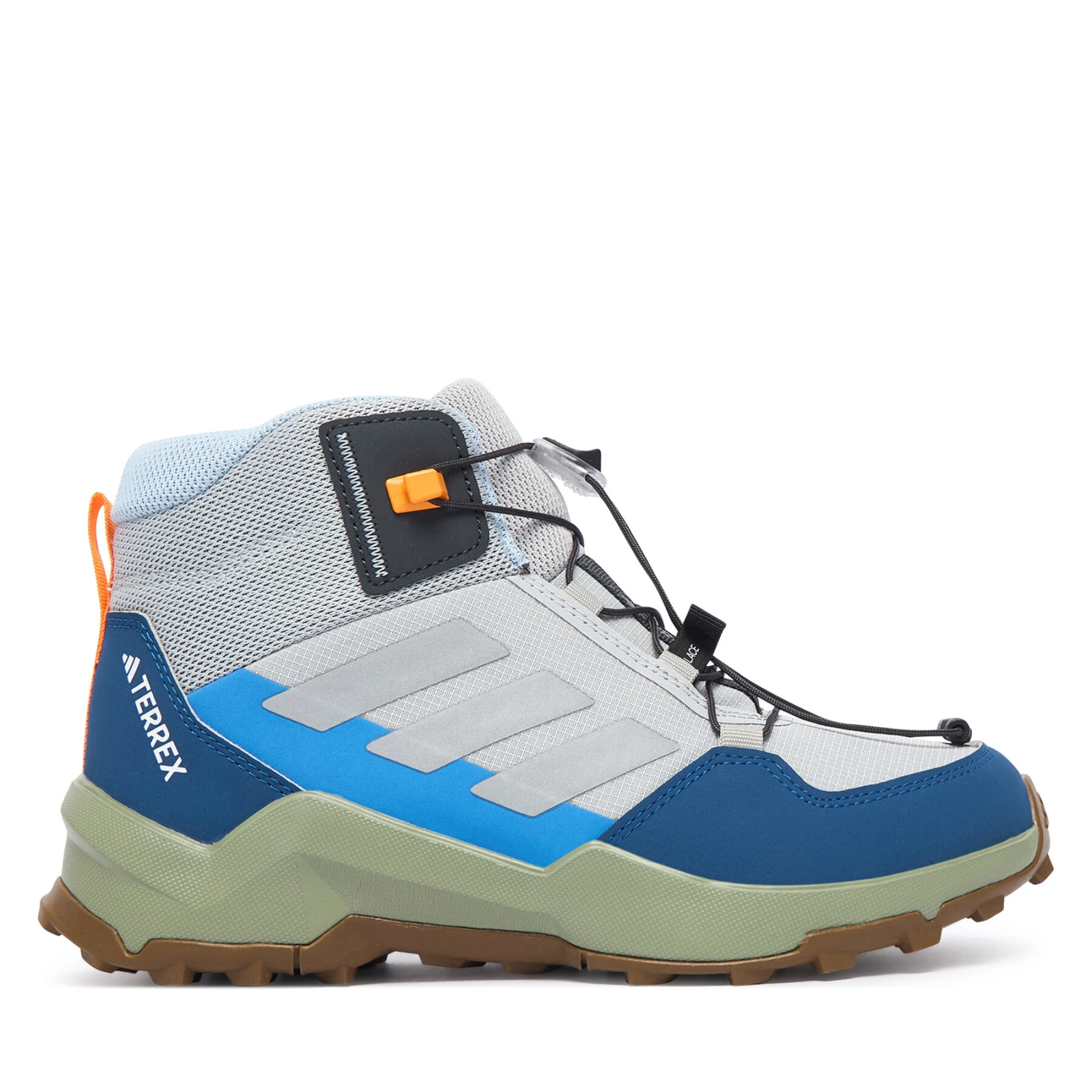 Trekking adidas Terrex Ax4R Mid Hiking Shoes Kids KI5811 Siva · záber 2