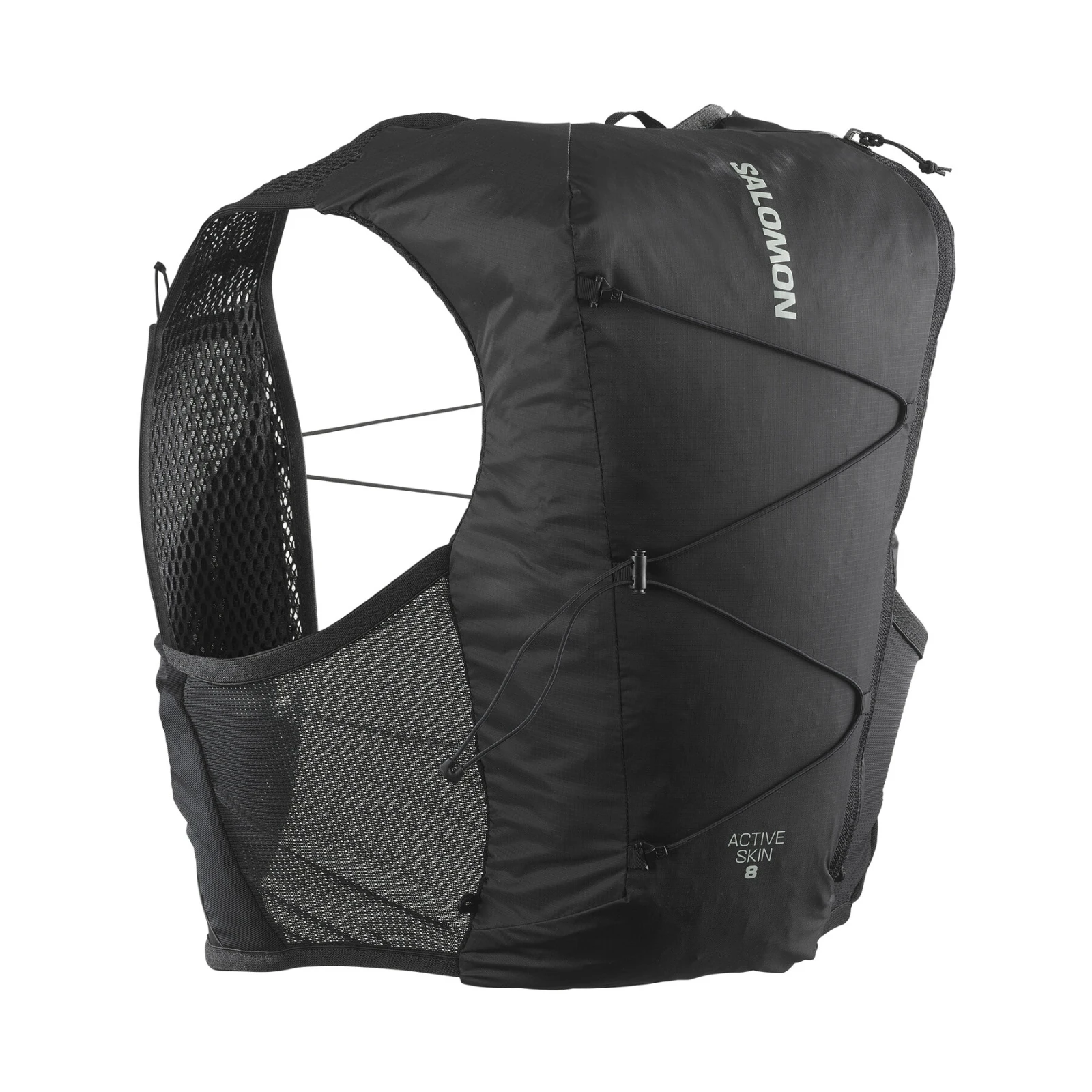 Prsluk za trčanje Salomon Active Skin 8 No Flasks LC2205100 Crna · záber 2