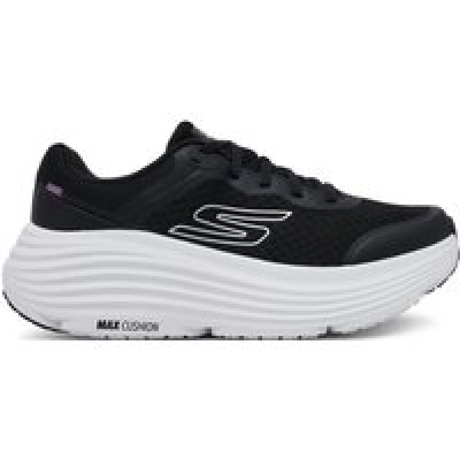 Skechers Tenisice za trčanje Max Cushioning Endeavour 129470/BKW Crna · záber 1