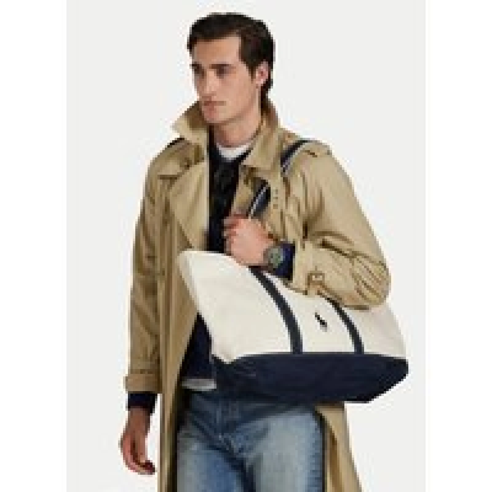 Torbica Polo Ralph Lauren 405P02124001 Krem · záber 1