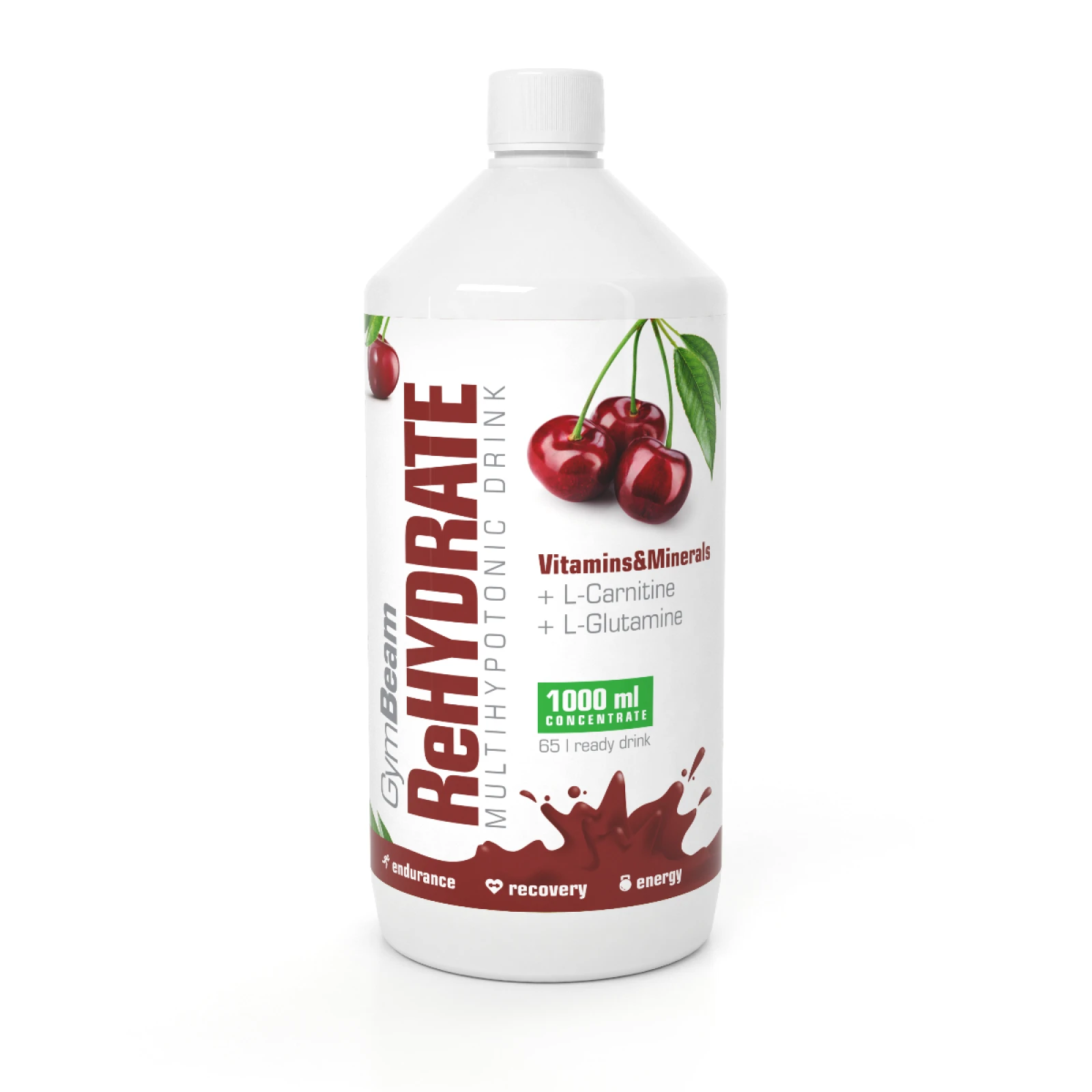 GymBeam ReHydrate - Dobna skupina: Odrasli | Okus: Limun limeta | Težina: 1,443 g | Pakiranje: 1000 ml · záber 6