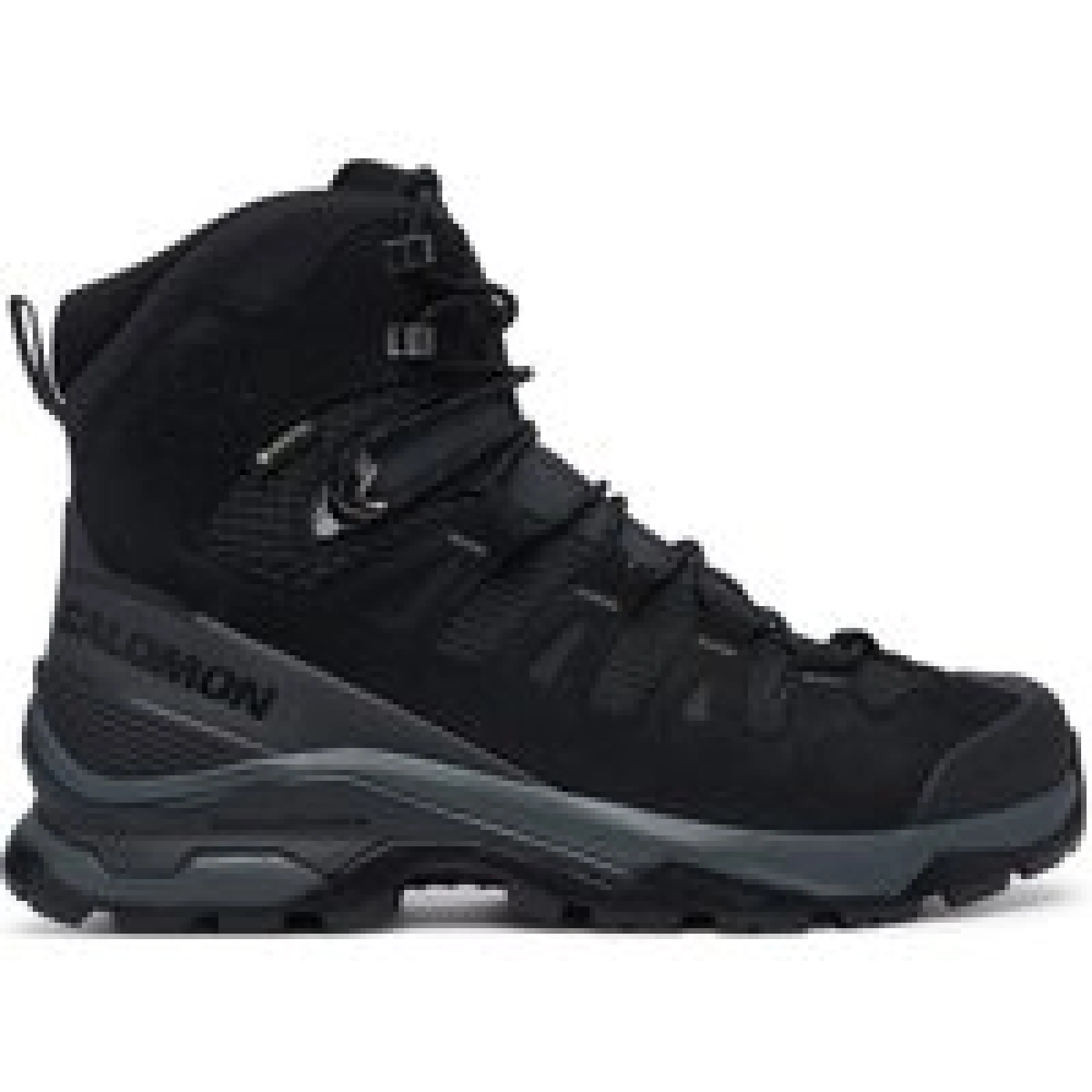 Trekking Salomon Quest 5 Gtx M GORE-TEX L49138400 Crna - Veličina: 42 ⅔ | Boja: čierna | Dobna skupina: Odrasli | Spol: Muško · záber 1