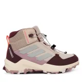 Trekking adidas Terrex Ax4R Mid Hiking Shoes Kids KI5812 Bež · záber 2
