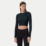 Reebok Tehnička majica LAB Seamless 118570 Crna Slim Fit - Veličina: M | Boja: čierna | Dobna skupina: Odrasli | Spol: Žensko · záber 2