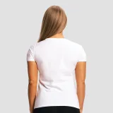 GymBeam Women‘s Fitness T-shirt White - Veličina: S | Boja: biela | Dobna skupina: Odrasli | Pohlavie: Žensko | Težina: 0,11 g · záber 3