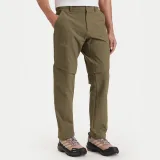 adidas Outdoor hlače KW7459 Smeđa Regular Fit · záber 2