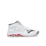 Mizuno Tenisice za dvoranski nogomet Wave Lightning Pro Mid V1GA2665 59 Bijela · záber 2