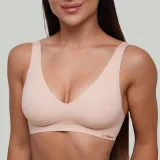 GymBeam Seamless grudnjak Beige · záber 4