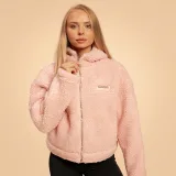 BeastPink Women‘s Bliss Hoodie Jacket Pink · záber 1