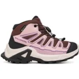 Salomon Trekking X Ultra Mid Gtx L49109500 Tamnocrvena - Veličina: 32 | Dobna skupina: Odrasli | Spol: Dječje · záber 1