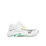 Mizuno Tenisice za dvoranski nogomet Wave Lightning Z8 Mid V1GA2405 Bijela · záber 2