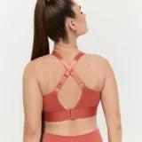GymBeam Limitless Sports Bra Cinnamon · záber 4